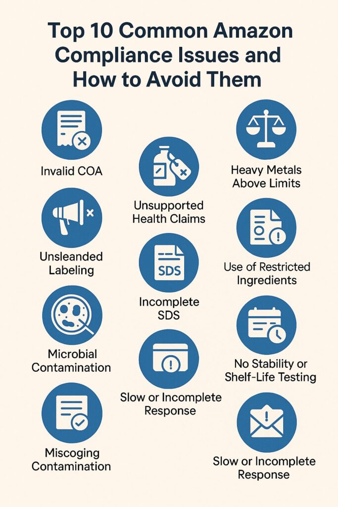 Top 10 Common Amazon Compliance Issues and How to Avoid Them