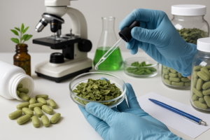 Image of herbal supplement testing