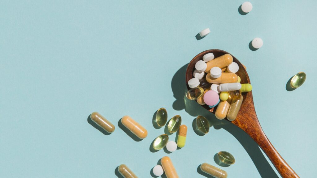 Image of supplement purity testing